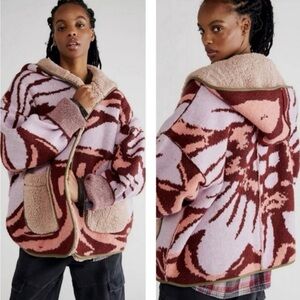 Free People Winter Chill Reversible Jacket